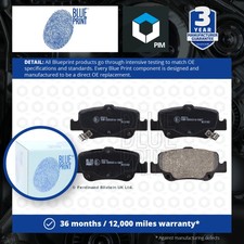 Brake Pads Set fits TOYOTA AURIS ADE 2.2D Rear 06 to 12 2AD-FHV ADL 04466YZZE3