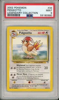 2002 Pokemon Legendary Collection Pidgeotto #35 PSA 9 - Image 1 of 2