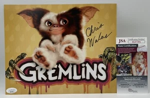 CHRIS WALAS SIGNED 8X10 PHOTO GREMLINS CREATOR GIZMO JSA COA - Picture 1 of 3