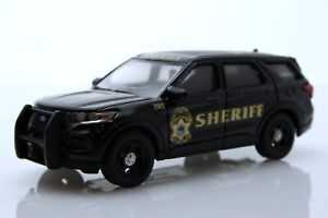 2020 Ford Explorer Johnson Co Kansas Sheriff Police Car 1:64 Scale Diecast Model