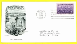 964 Oregon Territory, ArtMaster Cachet, EC, addressed, open flap. - Picture 1 of 1