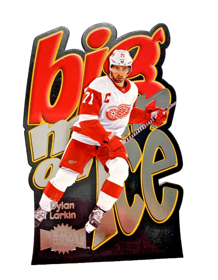 2021-22 UD Skybox Metal Universe Big Man on Ice #BM-7 Dylan Larkin - Detroit - Image 1 of 2