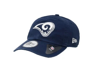 New Era 9Twenty Men Women Cap Los Angeles Rams Navy Blue Classic Adjustable Hat - Picture 1 of 5