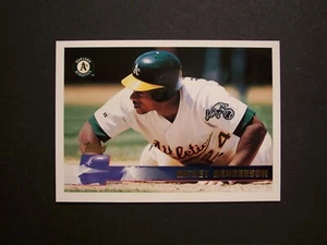 1996 Topps Baseball #397 RICKEY HENDERSON (Oakland Athletics) - MT! WOW! L@@K! - Picture 1 of 1