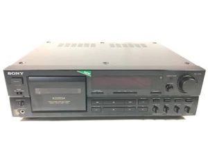 SONY TC-K222ESA 3-head dual capstan cassette deck new belt replaced tested good - Picture 1 of 7