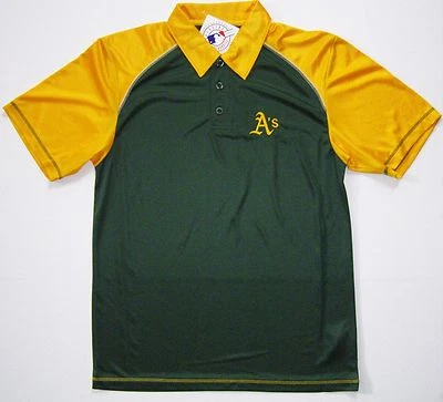 Camiseta polo de golf MLB Oakland A's Athletics Team Top Of The Inning II Foto 1 de 3