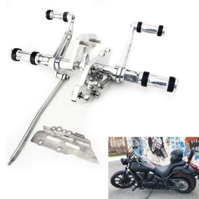 Polished Billet 4'' Forward Control Pegs for KAWASAKI Vulcan 900 VN900 2006-2023 - Image 1 of 4