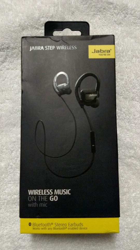 NEW Jabra STEP Bluetooth Wireless HD Headset (Black) - Image 1 of 4