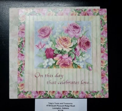 Tarjeta de felicitación del día de San Valentín Leanin' Tree I'm Celebrating You Victoria Lane Foto 1 de 3