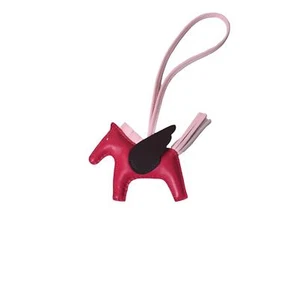 Hermes Rodeo Pegasus PM Fuchsia Dark Brown Light Pink - Picture 1 of 1