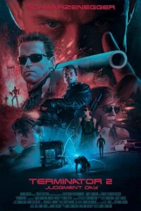 LEINWAND BILDER FILM TERMINATOR 2 50X70 CM - Bild 1 von 4