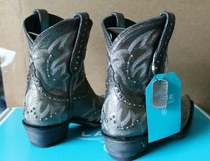 Lane Women's Saratoga Stud Boots Booties Snip Toe Size 7 LB0411l - Picture 1 of 6
