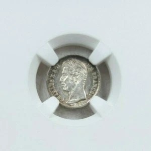 1830 FRANCE SILVER 1/4 FRANC CHARLES X NGC MS 61 SCARCE HIGH GRADE BEAUTIFUL - Picture 1 of 5