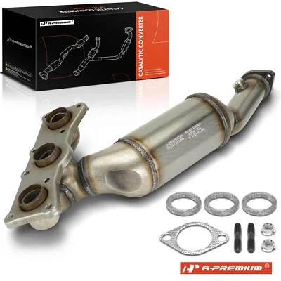 Convertidor catalítico trasero izquierdo/derecho A-Premium para BMW E83 X3 2007-2010 L6 3,0 L Foto 1 de 4