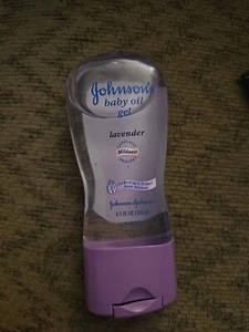 Johnson’s Baby Oil Gel: Lavender (6.5oz) Dscntd, RARE (YY9) - Picture 1 of 3