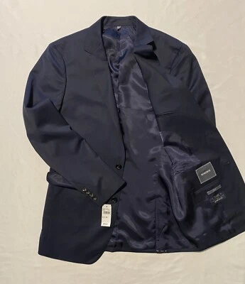 NWOT Bonobos Marzotto Slim Blue Men Blazer Jacket Wool & Cashmere 38L MSRP $600 - Image 1 of 4