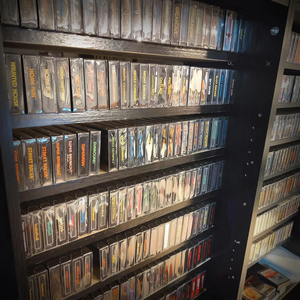 Atari 2600 Collection - All Cleaned, Tested, Working - Pitfall River Raid E.T. - Image 1 of 1