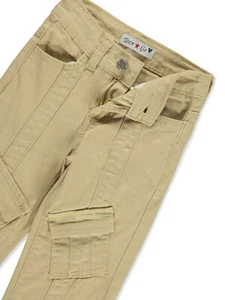 Teen Gs Girls' Poplin Cargo Pants - Picture 1 of 13
