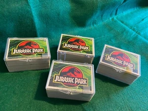 1993 Topps Jurassic Park Trading Card Base Set 1-88 w/Sticker Puzzel Set 1-11. - Picture 1 of 12