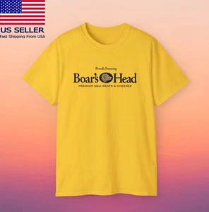 BOAR'S HEAD Deli Meats Men's Yellow Size S-5XL - Picture 1 of 1