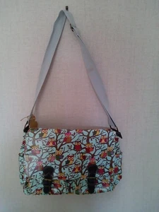 Owl Print Waterproof Messenger/Shoulder Bag - Picture 1 of 6