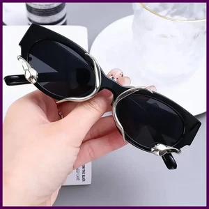 Nuevo Y2k Gafas de Sol con Serpientes Moda De Colección Ovaladas Mujeres Tonos Gafas - Imagen 1 de 26