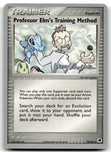 Professor Elm's Training Method 2007 79/101 World Championship Karte Pokemon Mod - Bild 1 von 2