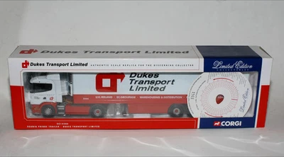 Corgi 1/50 CC12202 Scania Fridge Trailer, Dukes Transport, New  - Image 1 of 4