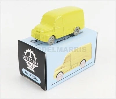 OFFICINA-942 ART1023A FIAT - 615 FURGONE - VAN - 1953 - YELLOW - 1/76 - Immagine 1 di 2