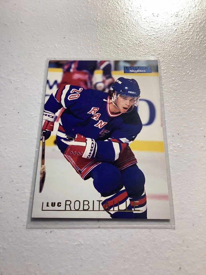 1995-96 Skybox Impact - Luc Robitaille #113 - Image 1 of 2