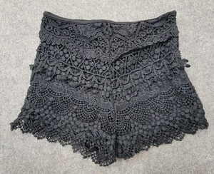 Pantalones Cortos Kimchi Azul Mujer Negro Talla 2 Cremallera Lateral Elastizados - Imagen 1 de 5