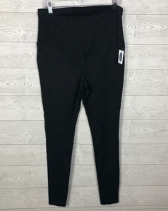 NUEVO CON ETIQUETAS Leggings Old Navy Maternity Para Mujer Grandes Gris Carbón Sólido - Imagen 1 de 6