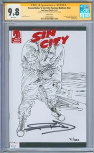 Frank Miller's Sin City Edición Especial #nn (2021) CGC 9.8 Sig. Frank Miller - Imagen 1 de 2