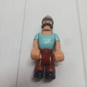 FISHER PRICE HUSKY HELPERS CONSTRUCTION ACTION FIGURE VINTAGE E147 - Picture 1 of 2