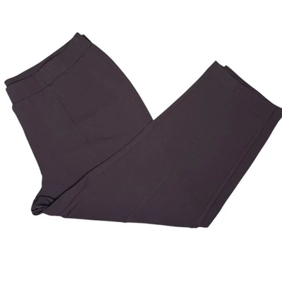 Catherines Pants Slacks Women Plus Size 2X Brown Wide Leg Buisness Casual Fall - Imagem 1 de 4