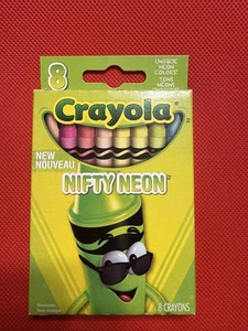 Crayola Buntstift 2013 Nifty Neon Pick Your Pack 8 ct. NEU Selten - Bild 1 von 2