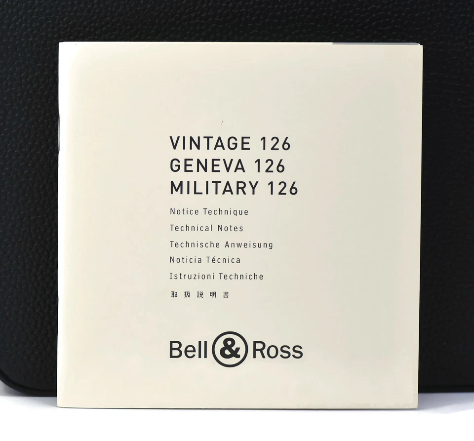 Bell & Ross Vintage 126 Booklet Manual - Image 1 of 1