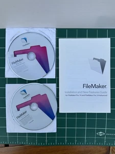 2 FileMaker Pro 12 & Pro 14 Software Non Profit & Academic Version with Lic Key - Picture 1 of 9
