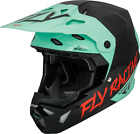 Fly Racing Black Mint Red Formula Cp Se Rave Helmet Adult Xsmall
