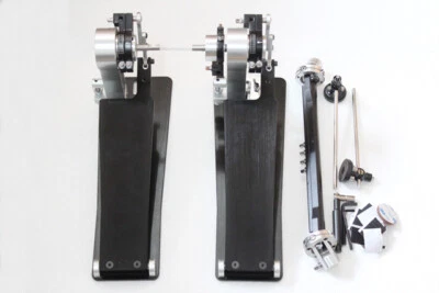 MUSOO Direct drive 25" Long board double Bass Pedal