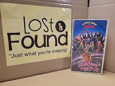 Little Shop of Horrors VHS Tape Warner Japan Rare *SEE PICS* - Image 1 of 4