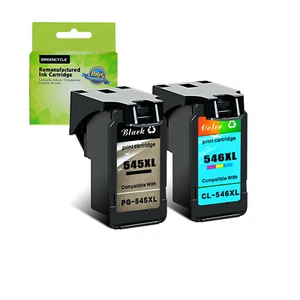 Wkłady atramentowe 1PK PG-545XL 1PK CL-546XL do Canon PIXMA MG2550 MG3053 MG3052 - Zdjęcie 1 z 7