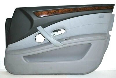 2008 - 2010 BMW E60 E61 525I 528I 530I 535I 550I FRONT RIGHT DOOR PANEL GRAY OEM - Image 1 of 4