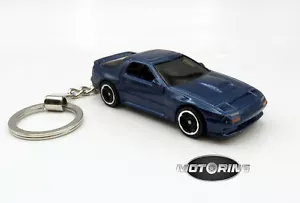 2020 '20 Mazda Savanna Blue Car Rare Novelty Keychain 1:64 Diecast - Picture 1 of 4