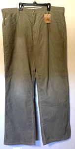 Vintage Anchor Blue Easy Fit Tan Corduroy Men's Pants 36x32 Carpenter Cotton - Picture 1 of 9