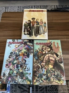 RUNAWAYS Deluxe copertine rigide volumi 1 2 & 3 Brian K. Vaughan Marvel - Foto 1 di 6