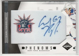 2011-12 Limited Silver Spotlight #249 Carl Hagelin AU 3/50 RC-parallel autograph - Picture 1 of 2