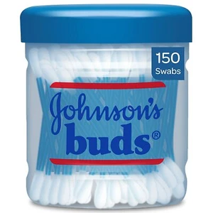 Johnson's Buds Clean Delicate Areas Pure Soft Baby Cotton Buds Select Pack - Picture 1 of 4