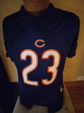Devin Hester #23 Chicago Bears Blue Reebok Youth Large Football Jersey Cover