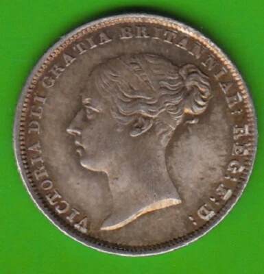 Great Britain Sixpence 1841 Brilliant Uncirculated Rarity nswleipzig - Image 1 of 2
